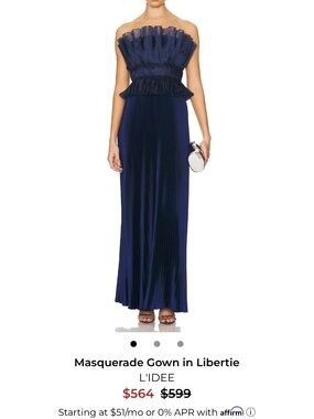 L’IDEE MASQUERADE GOWN IN LIBERTIE